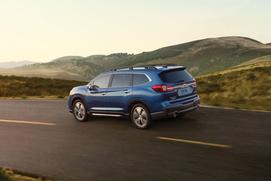 2019 Subaru Ascent on the road