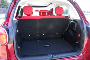 Fiat 500L trunk