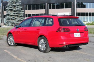 Golf Sportwagen rear view