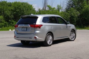 2019 Mitusbishi Outlander PHEV rear side view