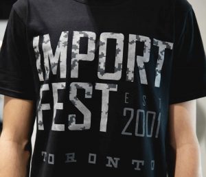 ImportFest t-shirts by Vossen