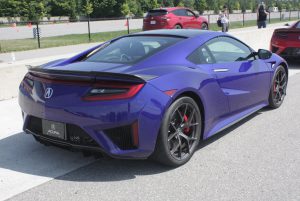 2019 Acura NSX rear view