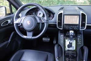 Porsche Cayenne Diesel driver's seat