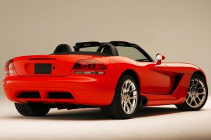 2003 Dodge Viper rear view