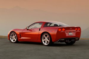 2005 Chevrolet Corvette rear view