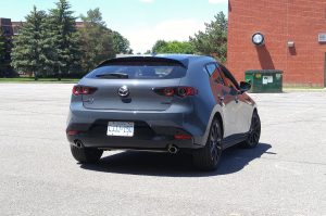 2019 Mazda3 Sport GT rear view