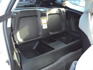 Honda CR Z rear seats open