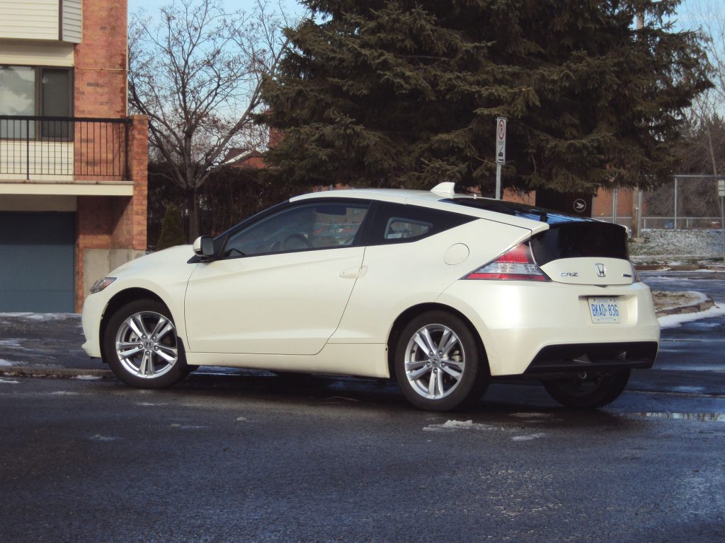 Honda CR Z rear rear view