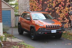 Jeep Cherokee front view