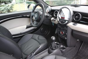 Mini Cooper Coupe driver's seat