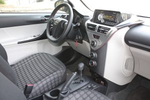 Scion iQ driver's seat