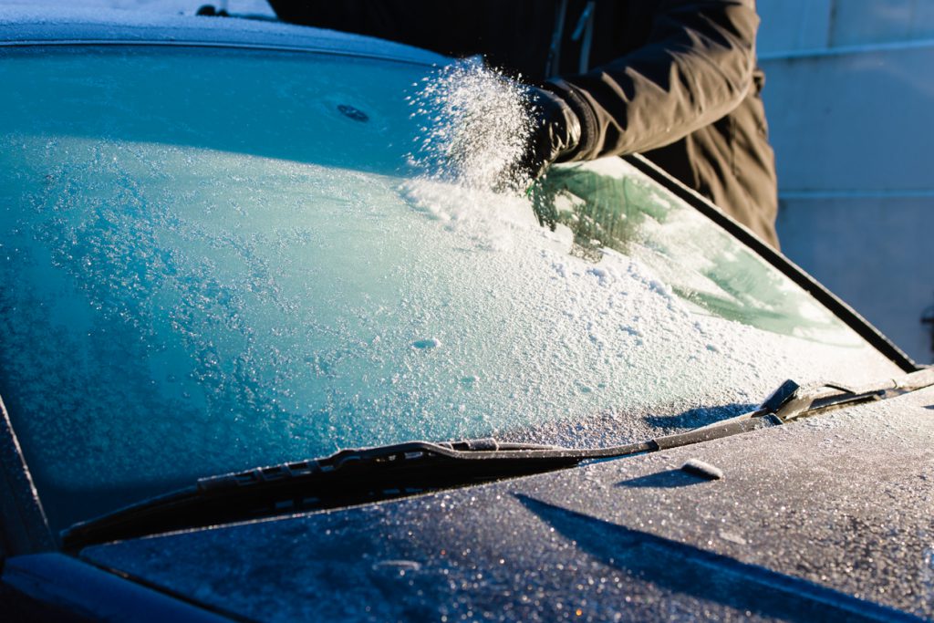 Can You Use Hot Water To Defrost Car