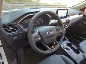 2020 Ford Escape White Driver Side