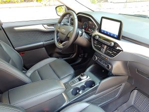 2020 Ford Escape White Interior