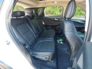 2020 Ford Escape White Rear Seating