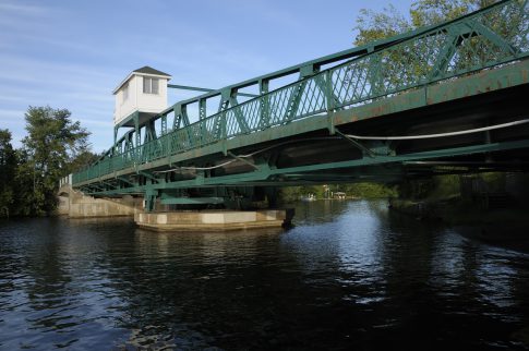 Bridge in Huntsville (Ontario,Canada)