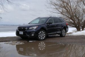 Black Subaru Outback