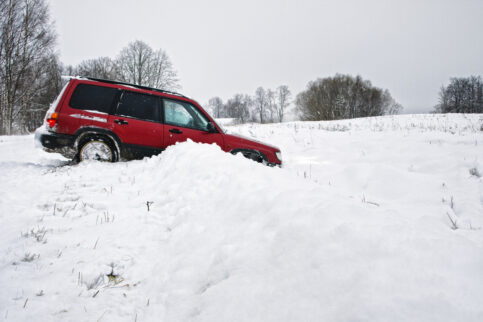 Getting out of a Snowbank