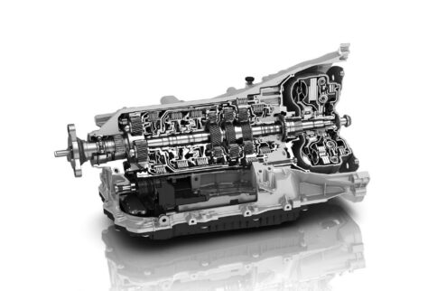 ZF 8-speed automatic cutaway