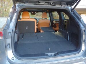 2021 Toyota Highlander Hybrid Truck w/ Folded Rear Seats