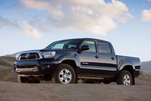 Mid-size pickup fuel economy comparison, 2022 vs 2012