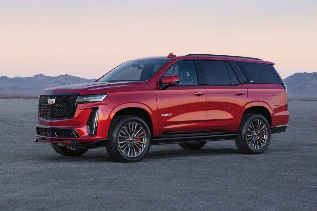 Red 2023 Cadillac Escalade-V