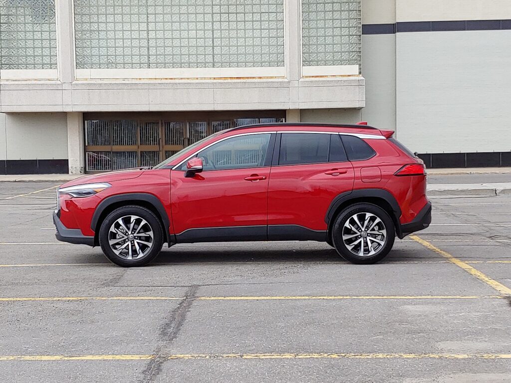 2023 Toyota Corolla Cross in parking lot