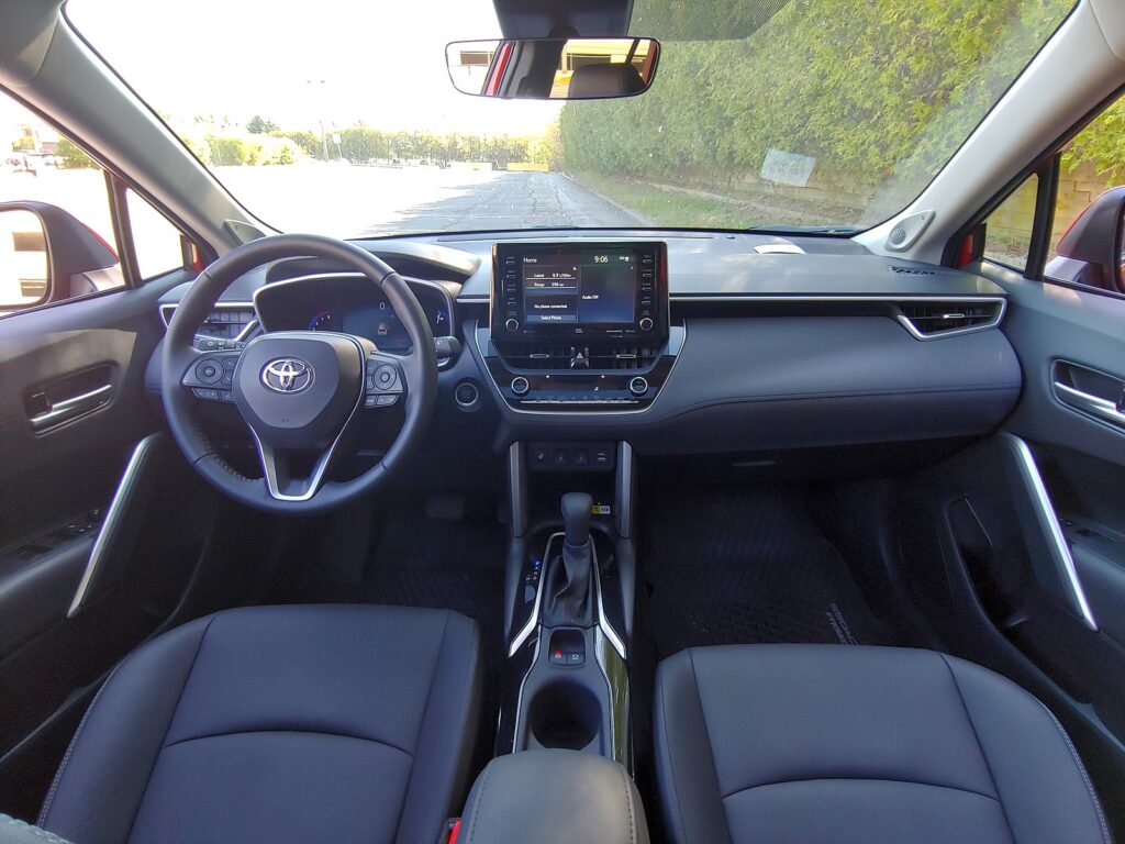 2023 Toyota Corolla Cross Black Interior