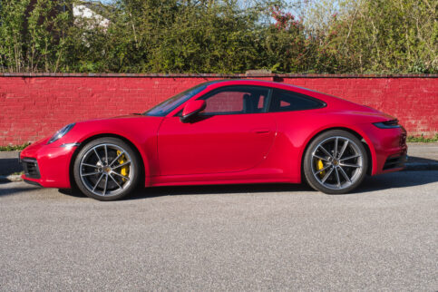 Red Porsche 911